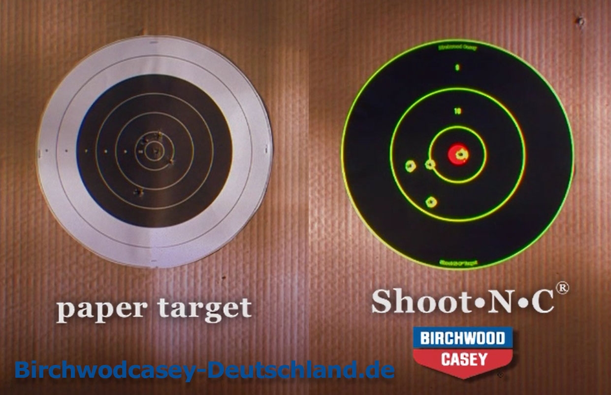 Pistolet A Plomb Birchwood Casey, Dirty Bird, Bullseye Target, 17.25