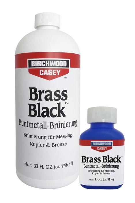 Brünierung zum färben oder zur künstlichen Alterung von Messing, Kupfer und Bronze Brass Black